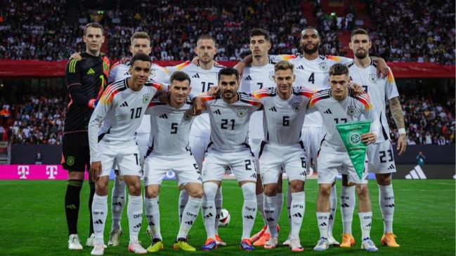 Alemania y Ucrania prepararon la EURO 2024 sin hacerse daño