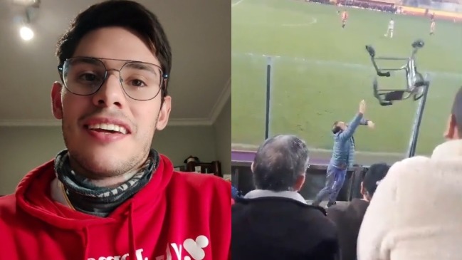 [VIDEO] ¿Cómo se lo tomó? La versión del dueño del “burrito” que cayó a la cancha del Santa Laura