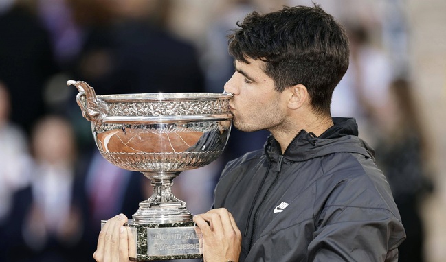 Carlos Alcaraz subió en el ranking ATP gracias a su título en Roland Garros