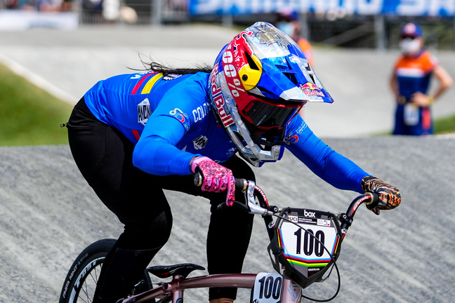 París 2024: La “Reina del BMX” lo logró una vez más y clasificó a sus cuartos Juegos Olímpicos
