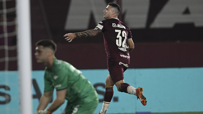 Lanús le puso fin a la buena racha de Racing en la Liga Argentina
