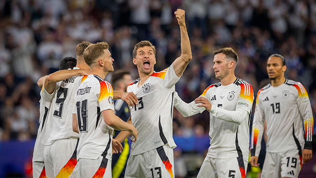 Eurocopa 2024: Alemania puso la cerveza y la música en el BAILE que le dieron a Escocia