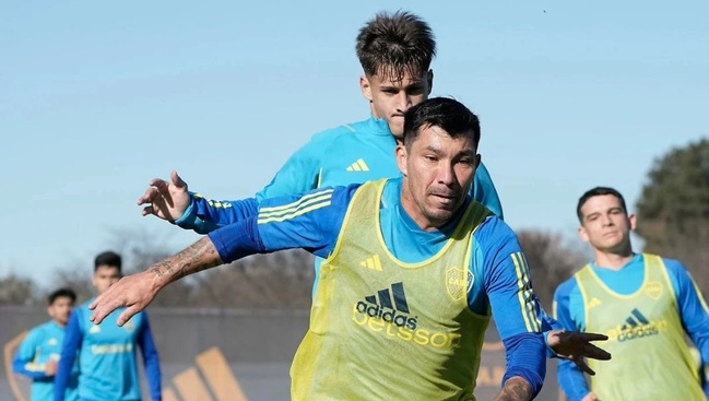 Gary Medel alista el debut con Boca Juniors ¿Y en qué posición?