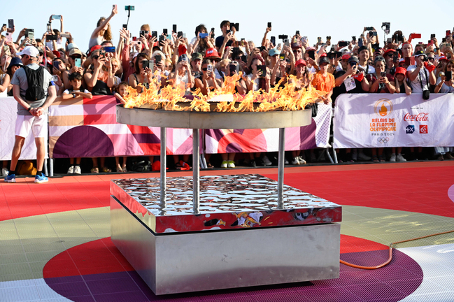 París 2024: La llama Olímpica está llegando a los lugares más insólitos