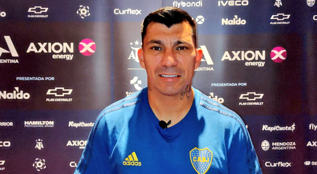 Gary Medel ya es rostro en el fútbol argentino