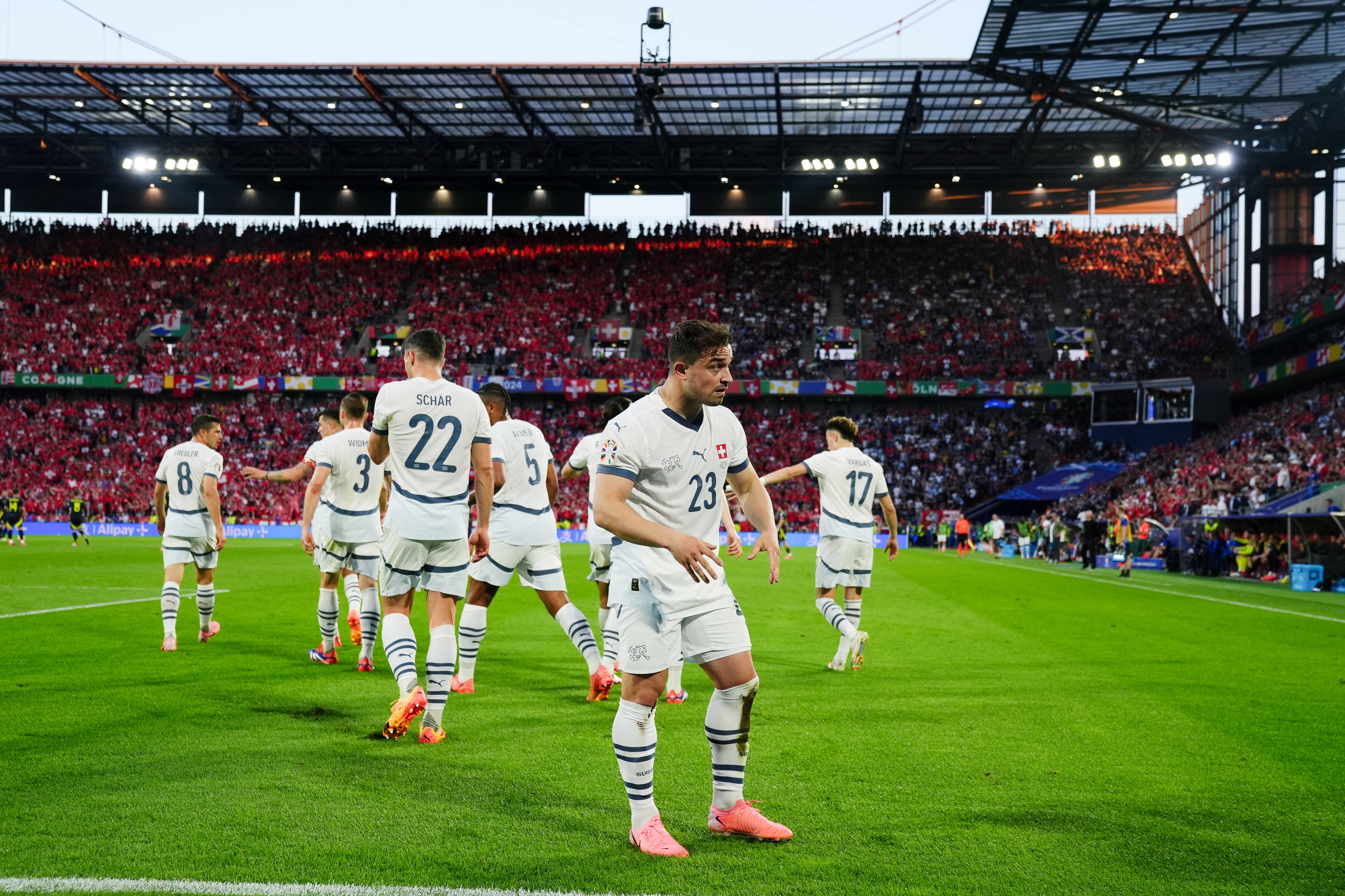 La performance de Xherdan Shaqiri incluyó un doble récord único en la Eurocopa 2024