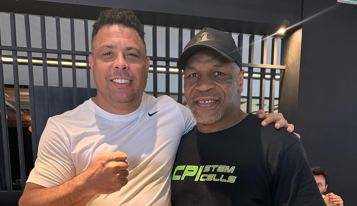 Ronaldo y Mike Tyson: Si no les carga la foto es por exceso de calidad