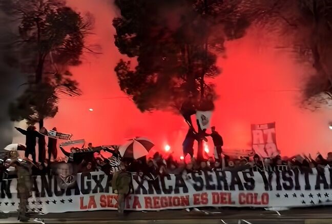 Colo Colo recibió un masivo hotelazo en Rancagua previo a su partido de Copa Chile