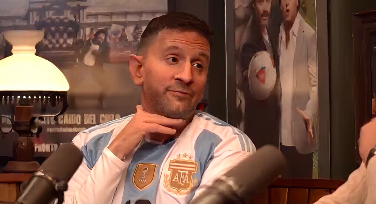 Stefan Kramer la rompió imitando a Lionel Messi antes del Chile vs Argentina por Copa América