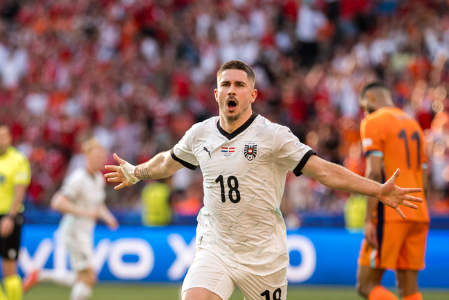 Austria festejó en un partidazo frente a los Países Bajos en la Eurocopa 2024