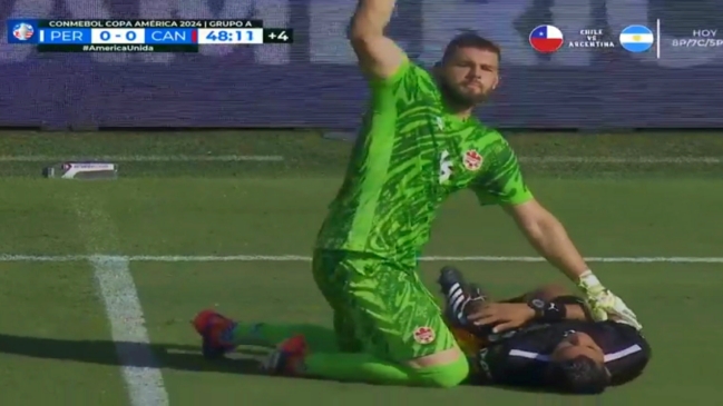 Juez asistente se desvaneció en el duelo de Perú vs Canadá en Copa América