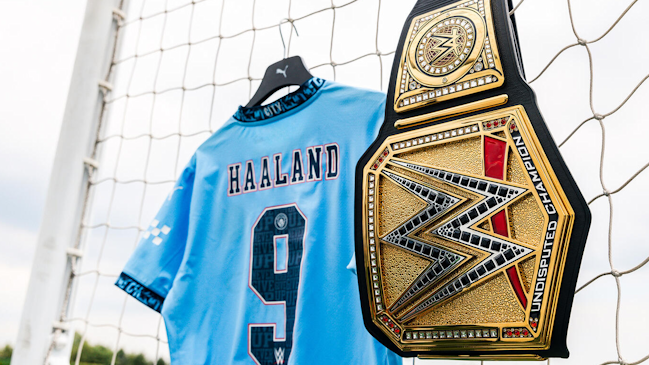 Manchester City anunció una exclusiva colaboración con WWE