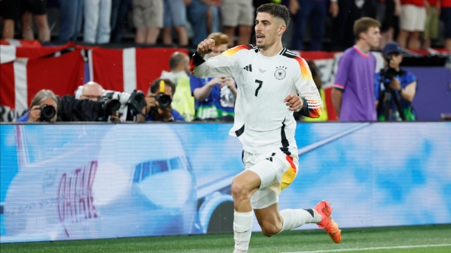 Eurocopa: Alemania clasificó a cuartos al batir a Dinamarca en duelo marcado por una tormenta y por el VAR