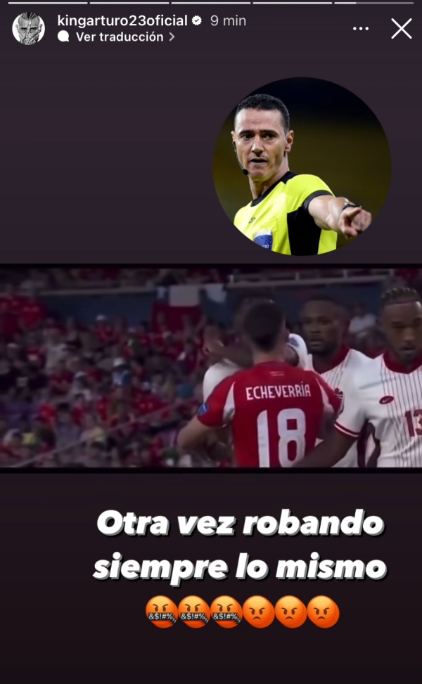 Arturo Vidal se sumó a la rabia chilena contra Wilmar Roldán