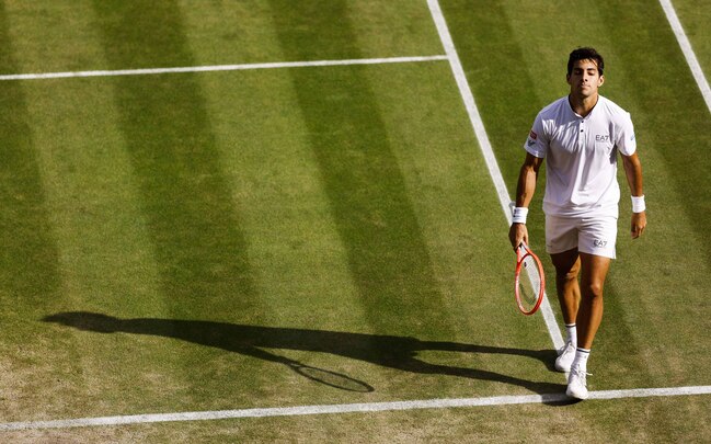 Cristian Garin no pudo ratificar en el cuadro principal de Wimbledon su buen apronte de la qualy