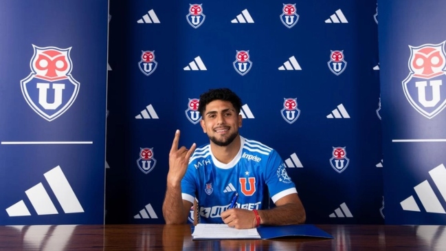 Las primeras palabras de Antonio Díaz como jugador de Universidad de Chile