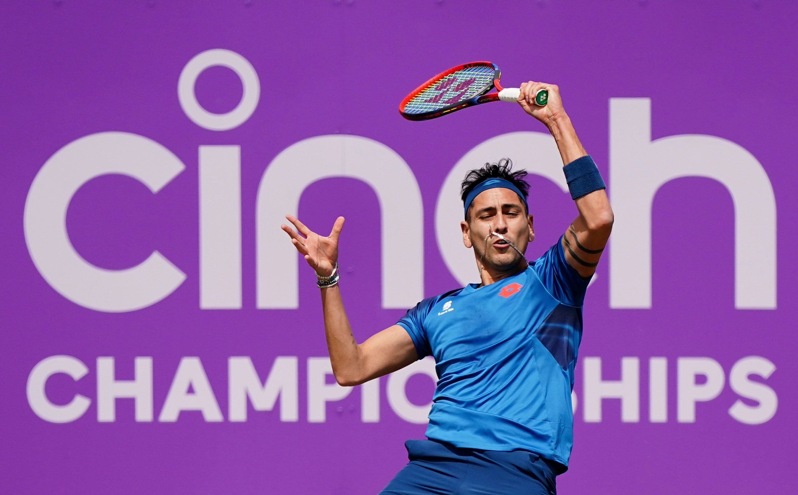 Alejandro Tabilo sufrió más de la cuenta para vencer al italiano Cobolli en Wimbledon