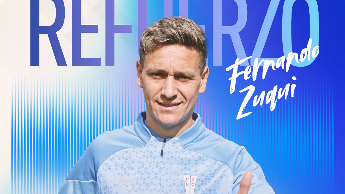 La novedosa manera en que Universidad Católica anunció la incorporación de Fernando Zuqui