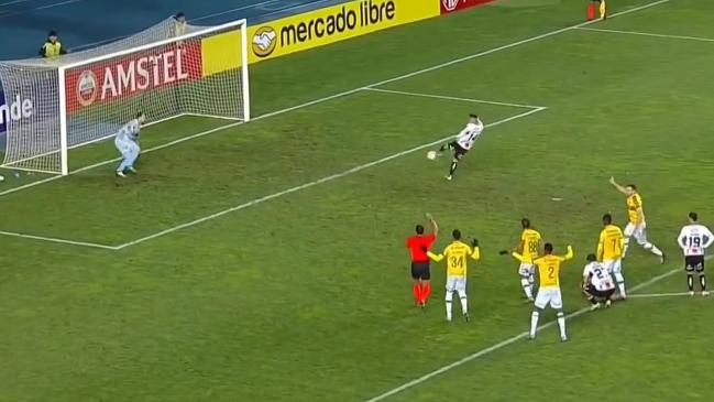 El penal perdido por Palestino ante Cuiabá en la agonía por la Sudamericana