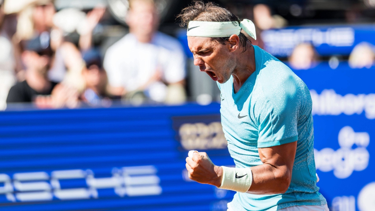 En electrizante partido Rafael Nadal avanzó a semifinales del ATP 250 de Bastad