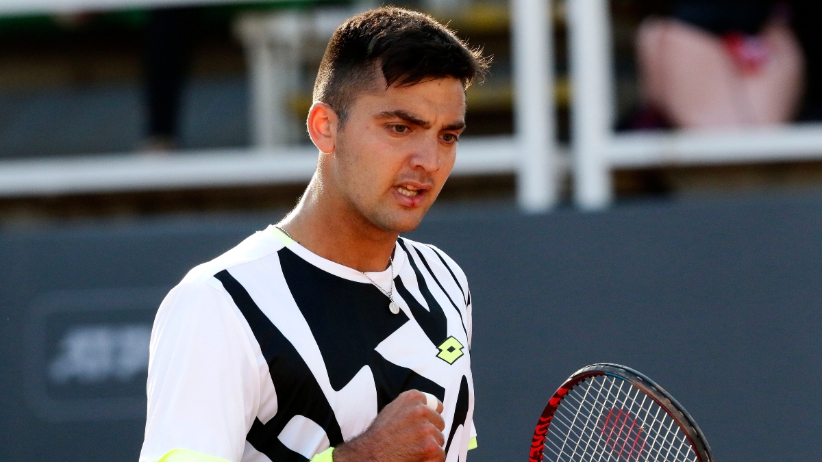 Tomás Barrios sigue en un gran nivel y consiguió una nueva semifinal