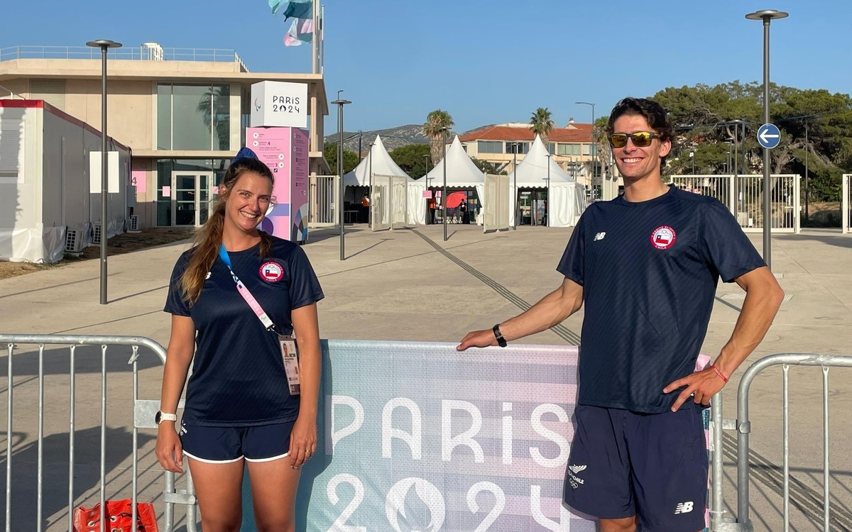 Se despliegan las velas chilenas en París 2024