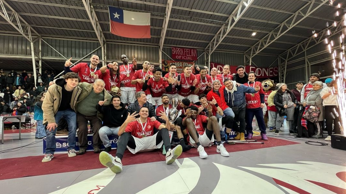 Colegio Los Leones de Quilpué se coronó campeón en la Liga Nacional de Básquetbol