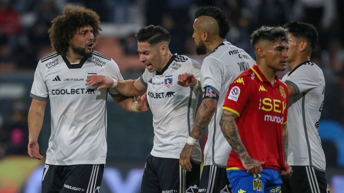 Arturo Vidal aclaró el tenso encontrón que tuvo con Maximiliano Falcón en el Colo Colo vs Unión Española