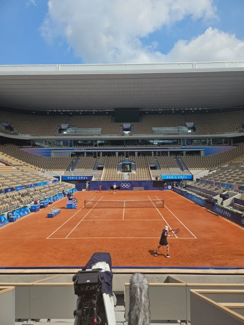 Nicolás Jarry entrenó junto a Nicolás Massú en París con miras a los Juegos Olímpicos