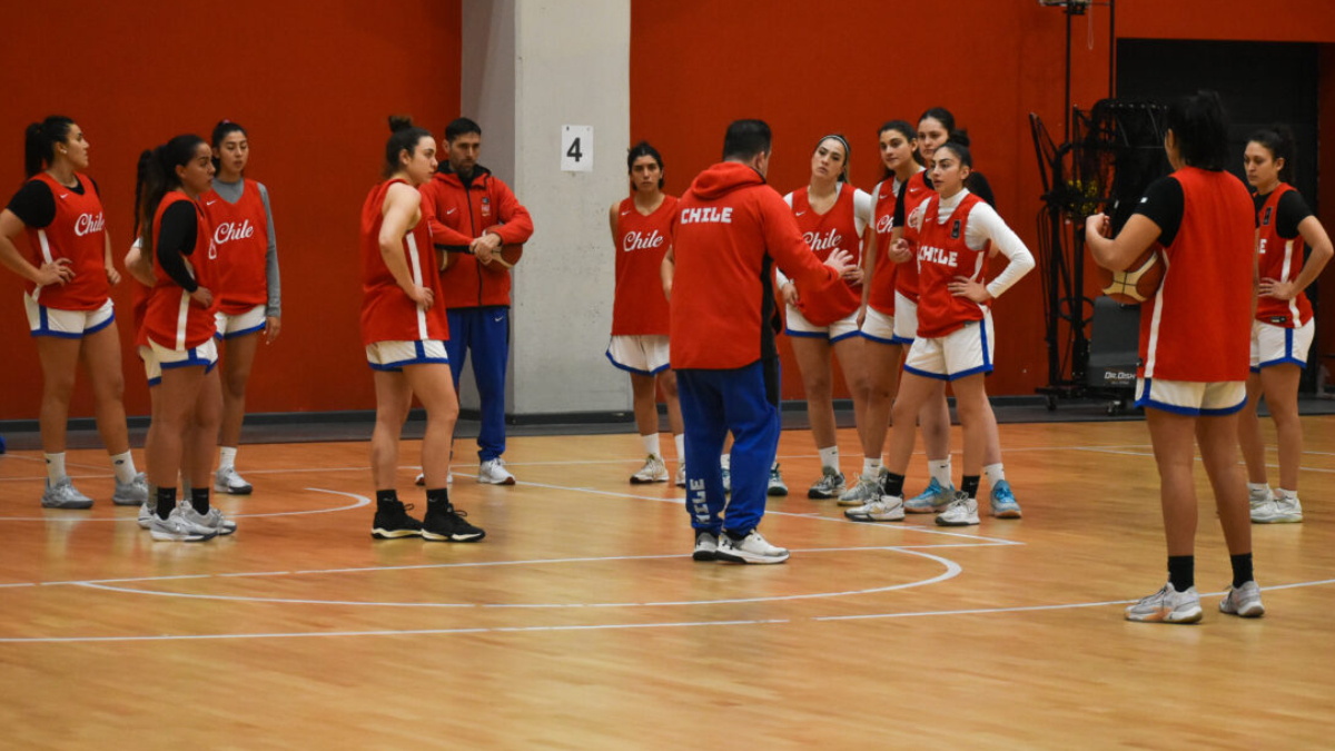 Selección Chilena Adulta Femenina comienza su etapa final en su preparación al Sudamericano de Básquetbol
