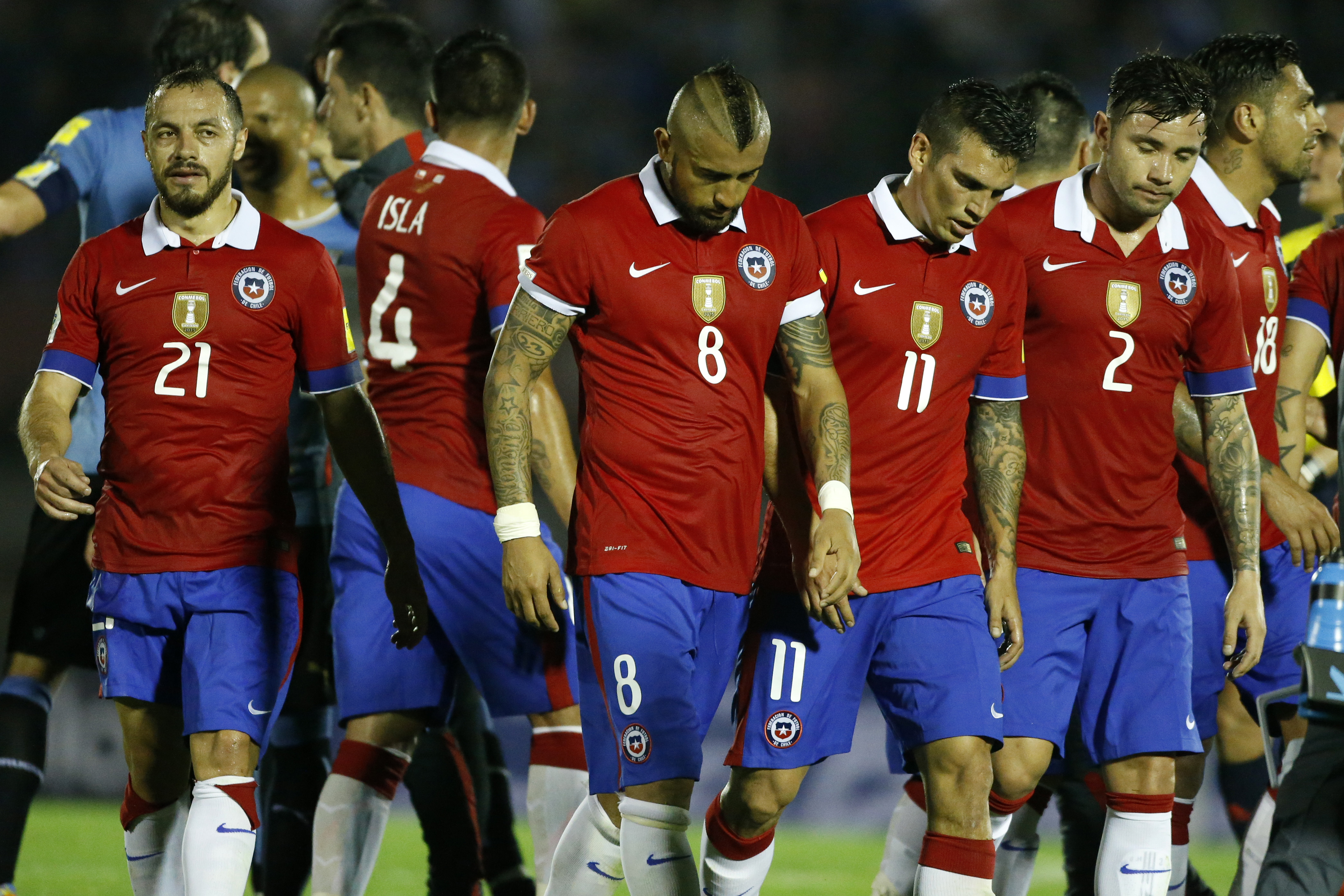 El Superclásico de la Generación Dorada: Isla y Vidal vs Aránguiz y Díaz