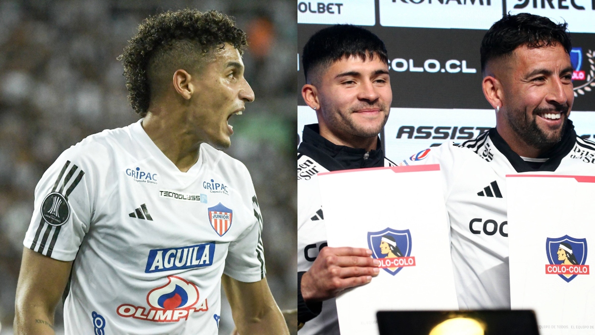 En Colombia se preocupan por los refuerzos de Colo Colo de cara al cruce con Junior por la Libertadores
