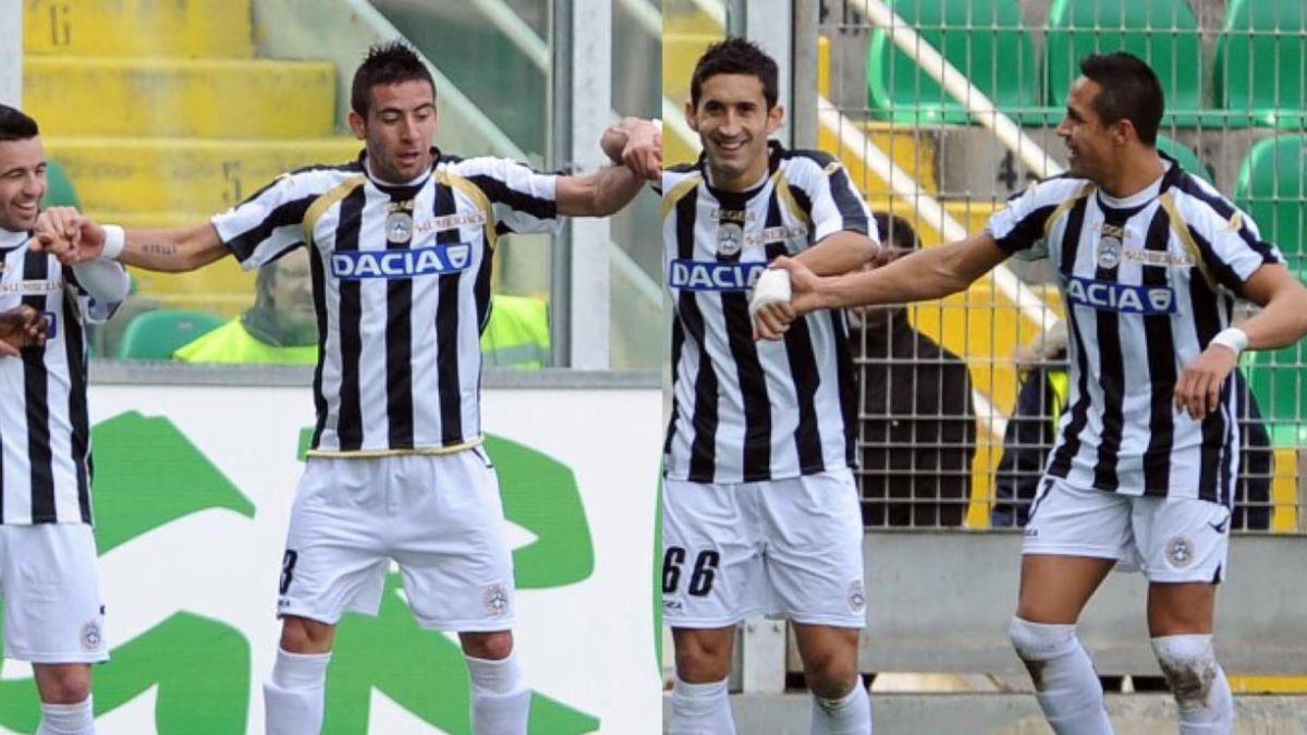 El día que Alexis Sánchez se lució con Isla y Orellana bailando “The Backstreet Boys” en Udinese