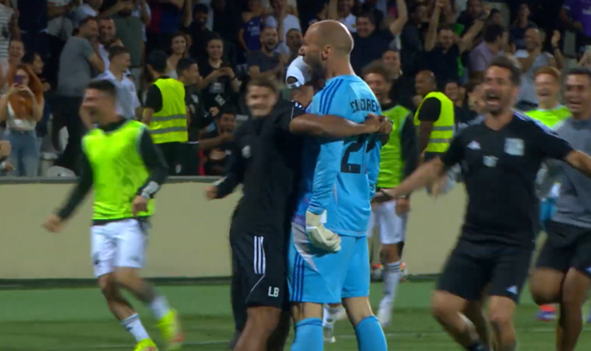 ¡Una locura! Mira el golazo del portero del FC Noah en la Conference League