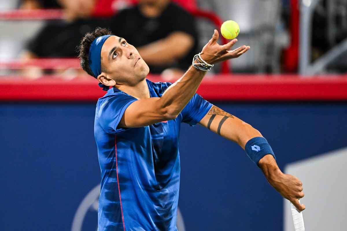 Alejandro Tabilo sonrió en su regreso al circuito