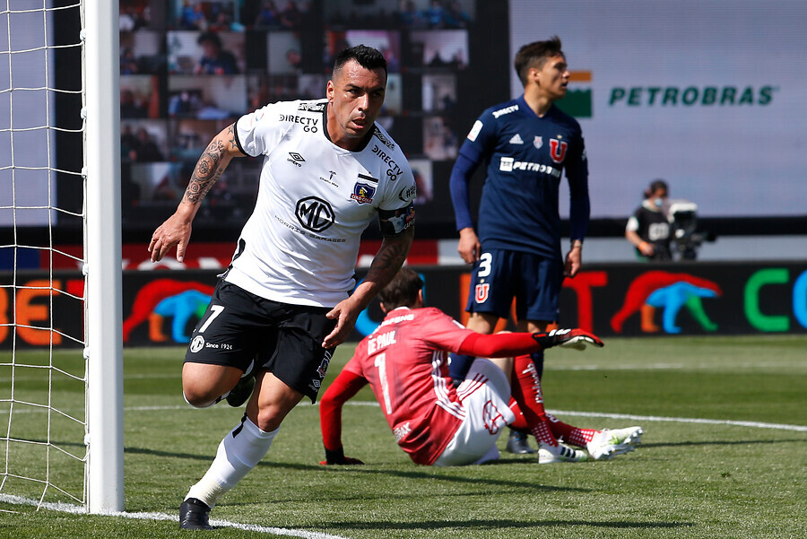 El último grito de gol de Colo Colo en el Estadio Nacional por el Superclásico