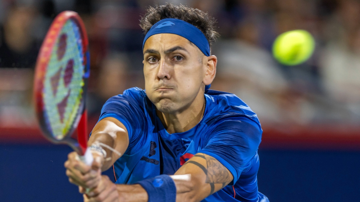 Alejandro Tabilo se estrelló contra un intratable Jannik Sinner en el Masters de Montreal