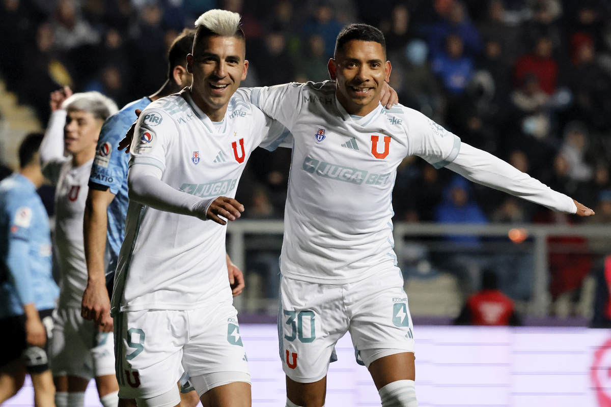 Cristian Palacios fue la figura de la U, anotó dos golazos tan buenos que no pudo elegir cuál le gustó más