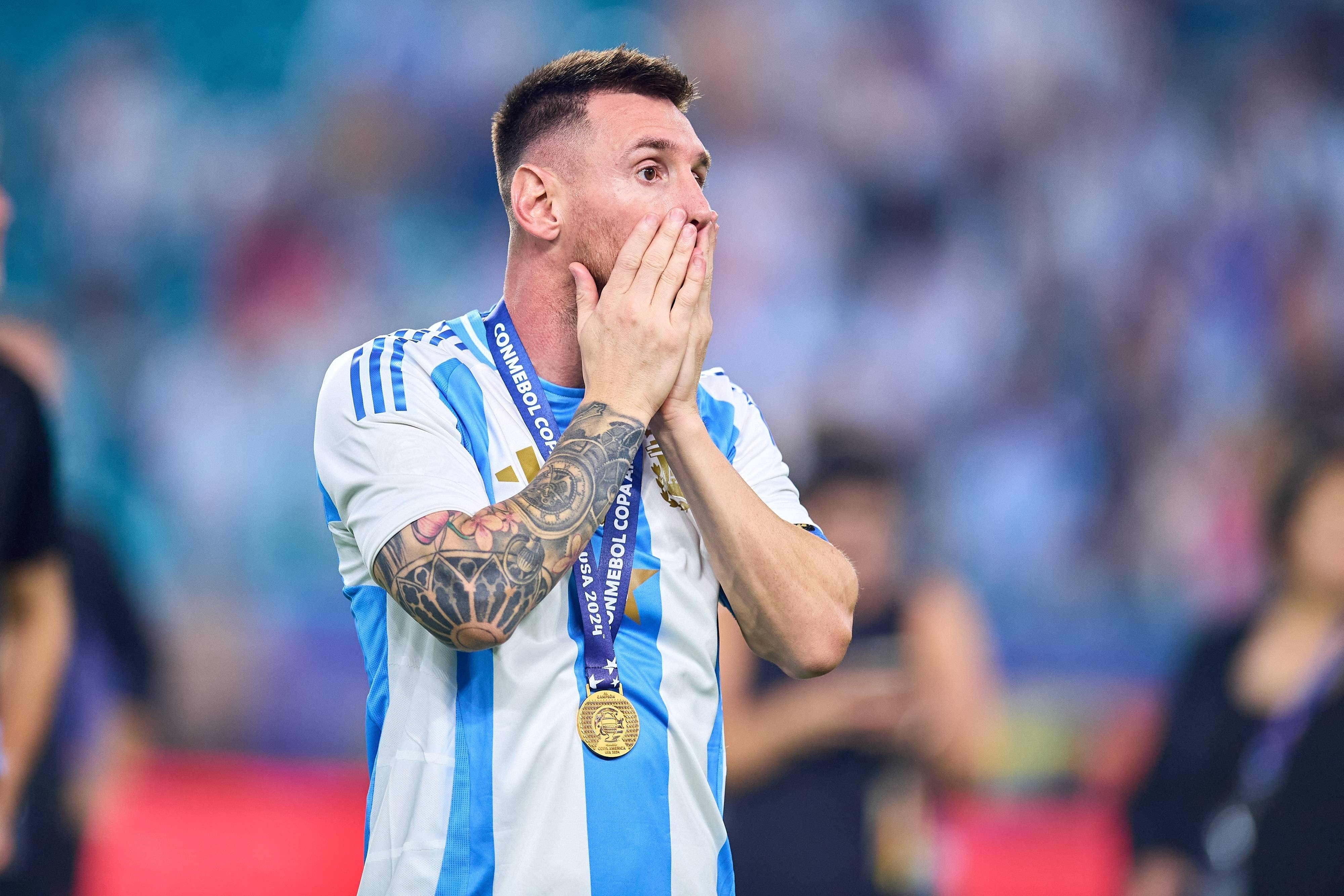 Lionel Messi quedó al margen de la nómina de Argentina para jugar ante Chile