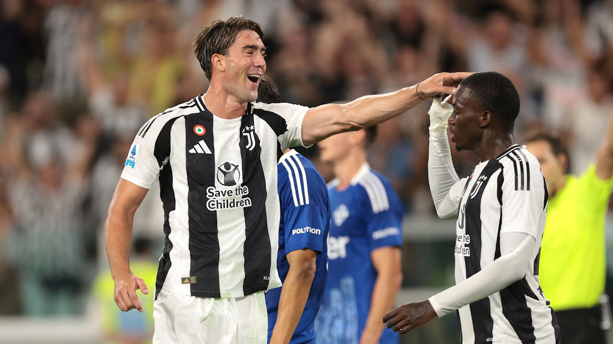 Juventus tuvo un sólido arranque en Serie A al propinarle una paliza al Como 1907