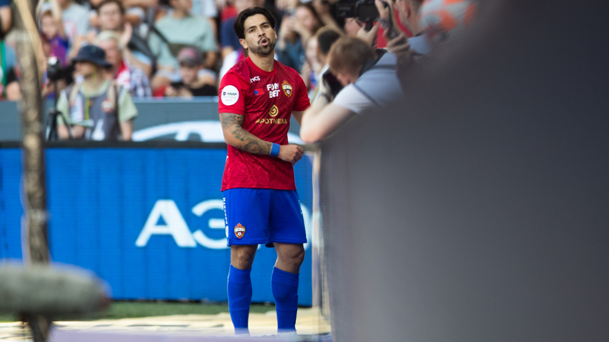 Víctor Dávila aportó una asistencia en triunfo del CSKA Moscú