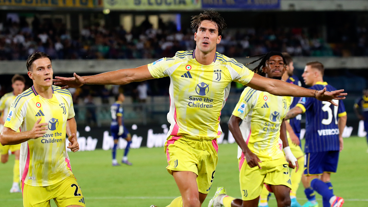 Dusan Vlahovic se lució con doblete en nuevo triunfo de Juventus en Serie A