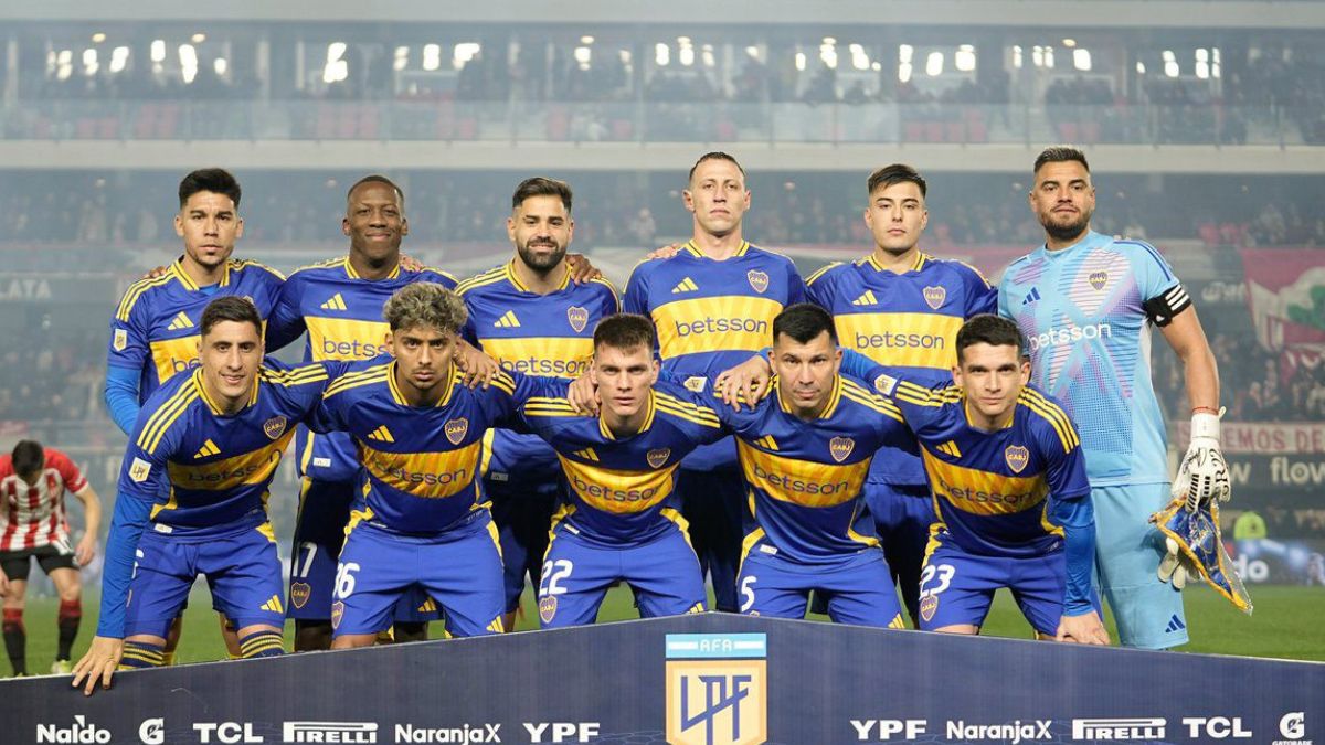 Estudiantes le arrebató el triunfo a Boca Juniors con Medel en cancha