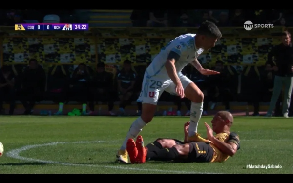 La polémica del partido: Por esta acción pidieron tarjeta roja para Charles Aránguiz en el Coquimbo vs U. de Chile