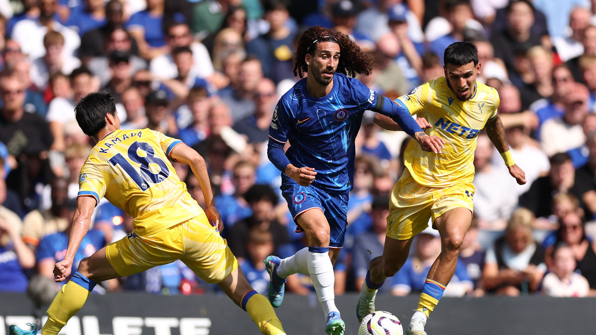 Chelsea dio otro paso en falso en su duelo con Crystal Palace por Premier League