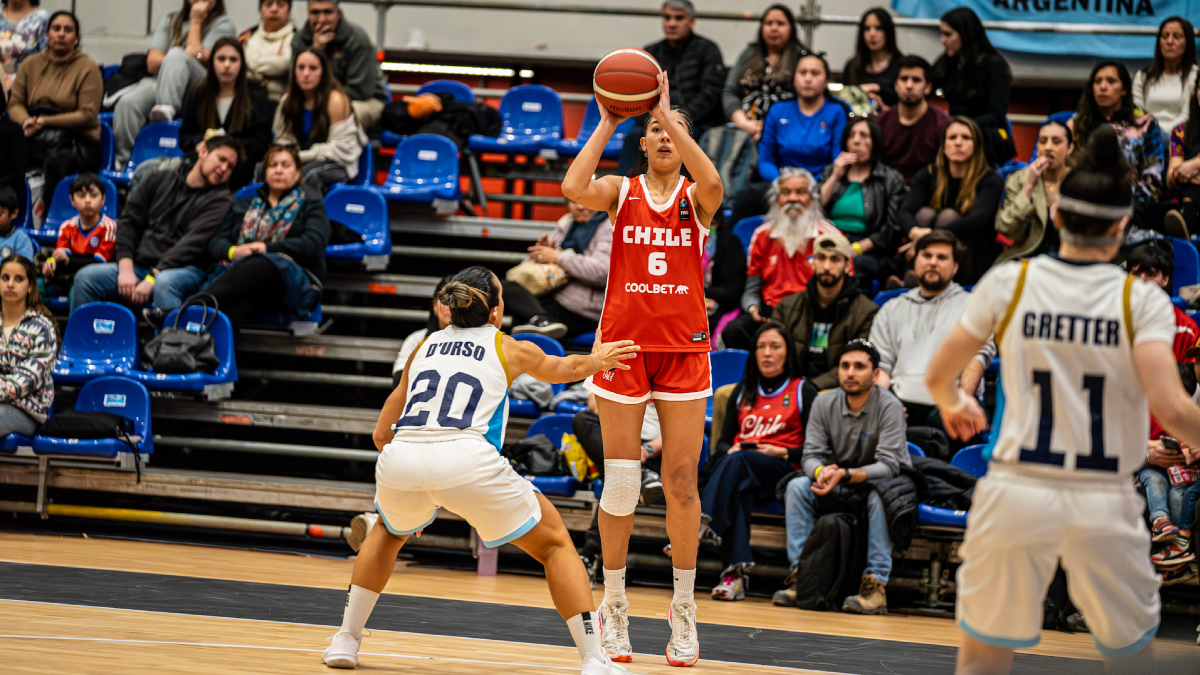 Argentina vence y deja a Chile en puestos secundarios en el Sudamericano de Básquetbol Femenino