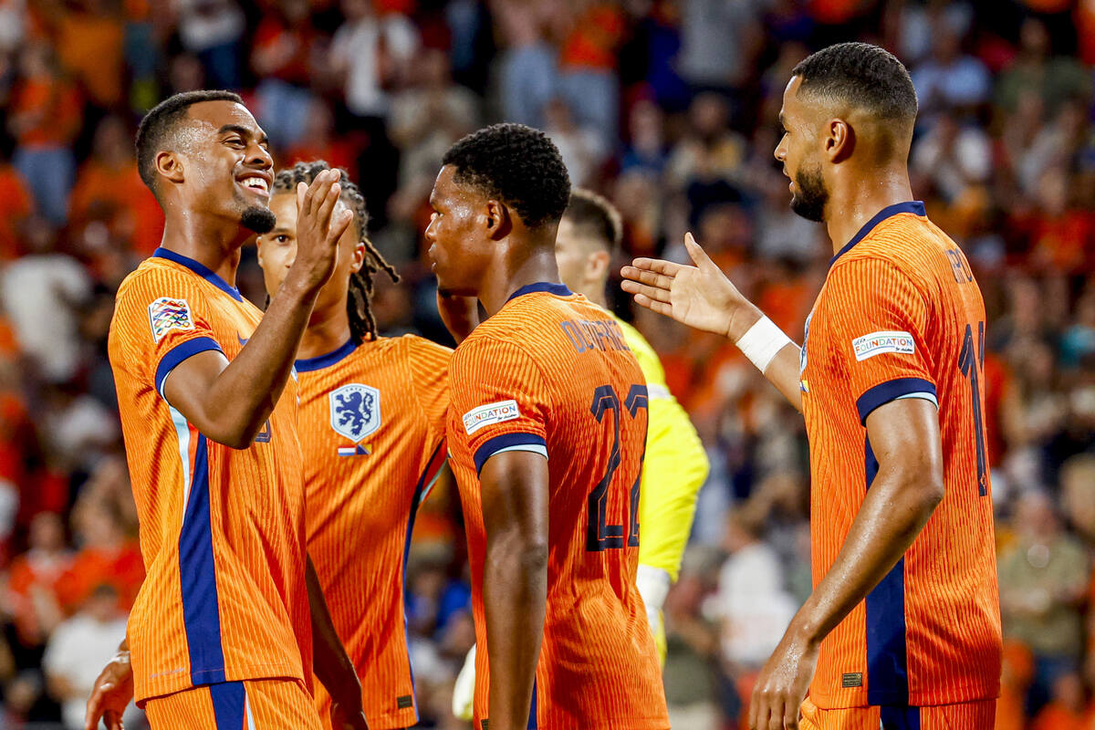 Los Países Bajos debutaron goleando en la Nations League