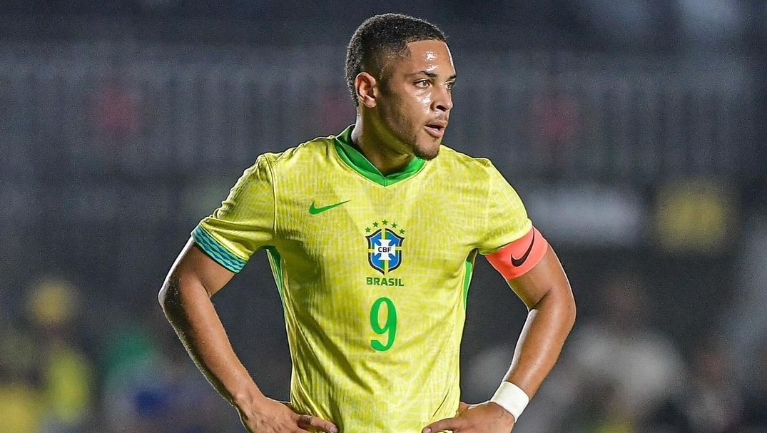 Vitor Roque se luce en Brasil y llenó aún más de ilusión a Manuel Pellegrini