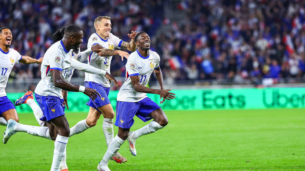 Francia levantó cabeza en la Nations League a costa de un sólido triunfo sobre Bélgica