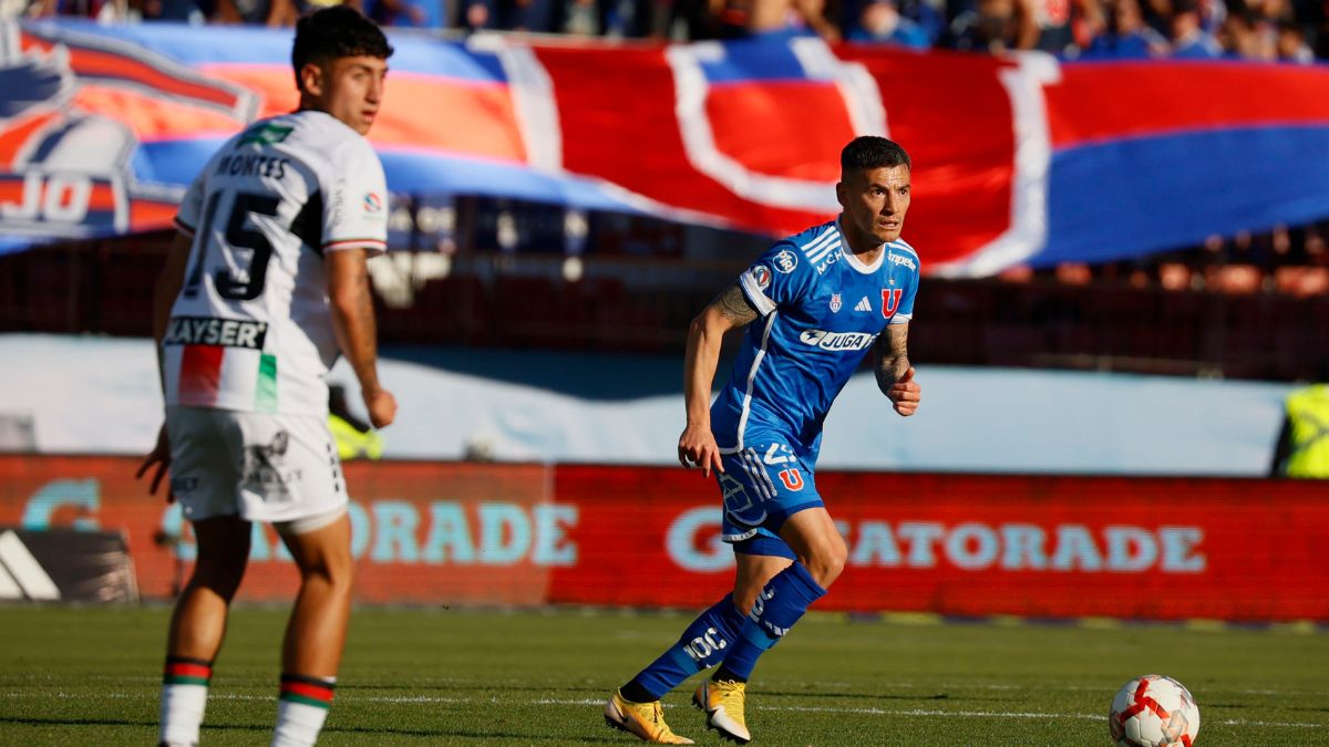 Universidad de Chile venció a Palestino y sigue a paso firme en la cima del Campeonato Nacional